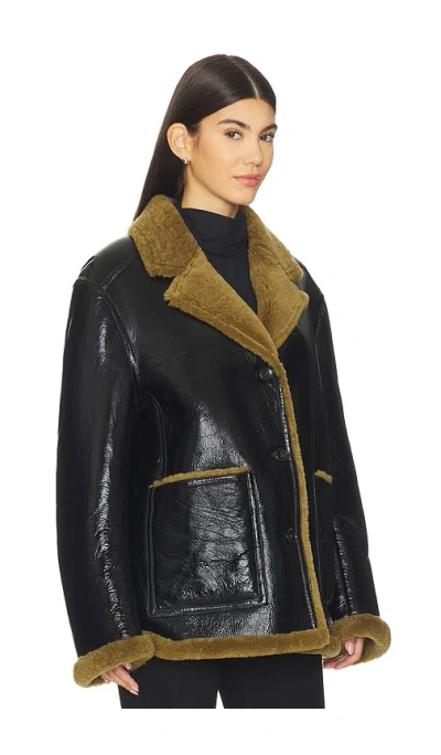 A.l.c Ruth Coat In Black