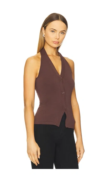 All The Ways Alba Top In Brown