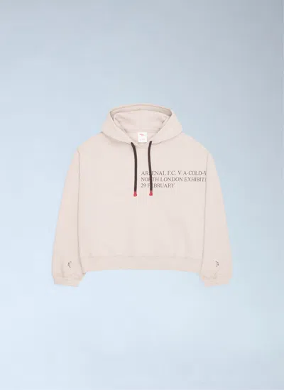 A-cold-wall* Logo Motif Hooded Sweatshirt In Brown