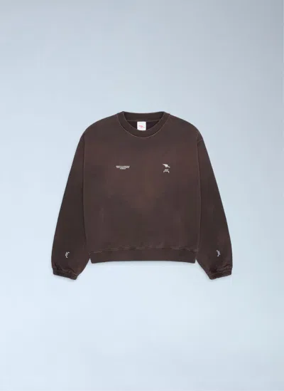 A-cold-wall* Logo Motif Sweatshirt In Brown