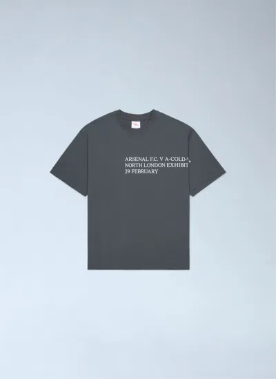 A-cold-wall* Logo Motif T-shirt In Gray
