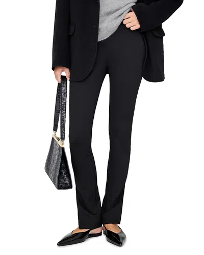 Anine Bing Kylie Split-cuffs Trousers In Black