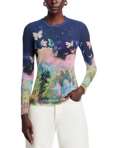 Johnny Was Natalie Tee In Blue