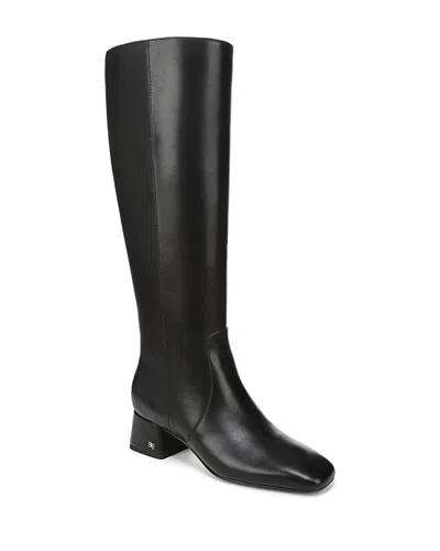 Sam Edelman Women's Porter Wide Riding Boots In Black