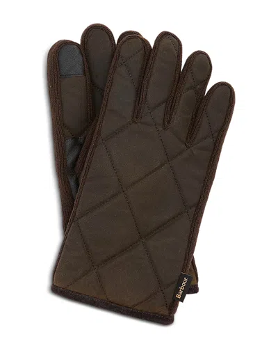 Barbour Westerdale Gloves In Green