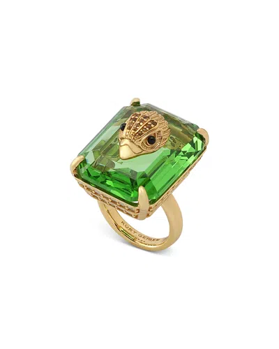 Kurt Geiger Signature Eagle Gem Cocktail Ring In Multi