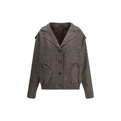 Blazé Milano Charlie Bomber In Gray