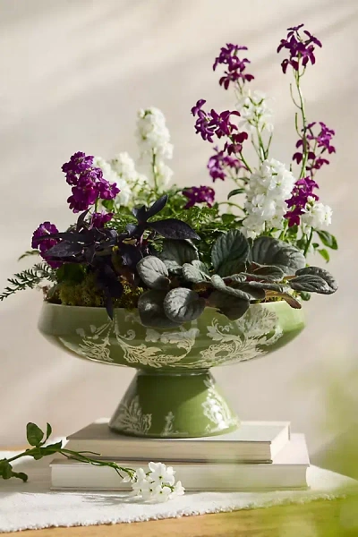 Terrain Botanical Silhouette Urn In Multi
