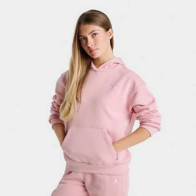 Jordan Women's Brooklyn Fleece Hoodie In Pink