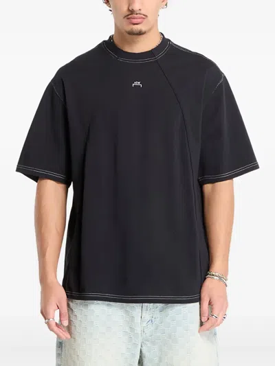 A-cold-wall* Millbank Topstitch T-shirt In Black