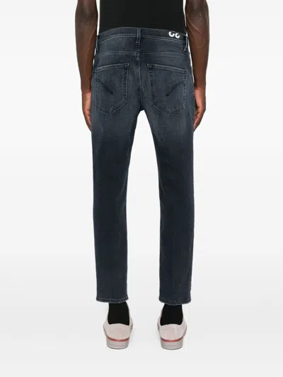Dondup Belt-loop Jeans In Black
