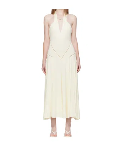 Paris Georgia Long Dress In White