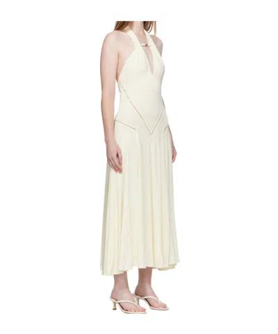 Paris Georgia Long Dress In White