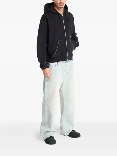 A-cold-wall* Millbank Zip Hoodie In Black