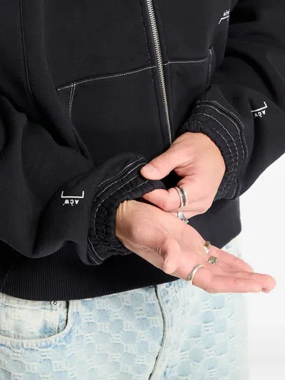 A-cold-wall* Millbank Zip Hoodie In Black