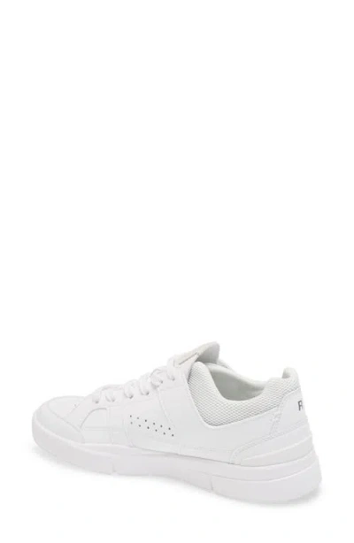 On The Roger Clubhouse Tennis Sneaker In White
