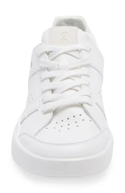 On The Roger Clubhouse Tennis Sneaker In White
