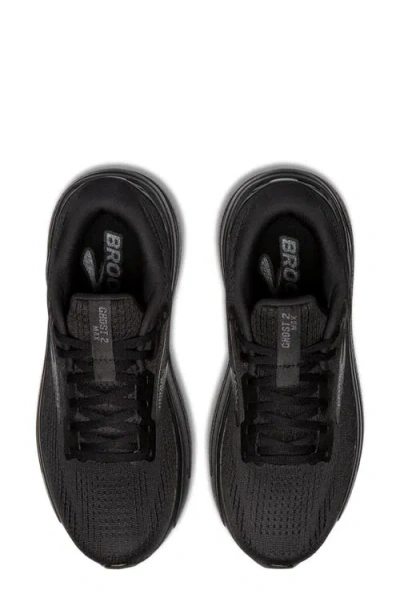 Brooks Adrenaline Gts 24 Running Shoe In Black