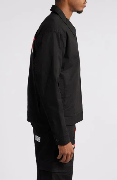 Icecream Worker Jacket In Black