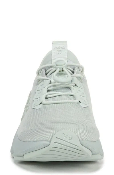 Ryka Podflow Ez J3109f1300 Women Icicle Green Bungee Laces Walking Shoe Dwa1640 In Green