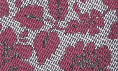Original Penguin Formal Floral Tie In Burgundy
