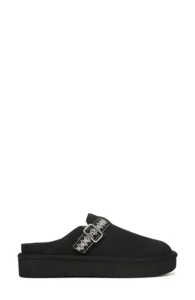 Blowfish Malibu Women's Monday Round Toe Platform Mules In Black