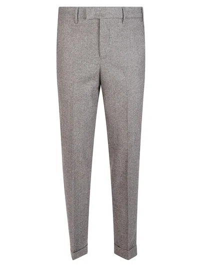 Pt Torino Virgin Wool-blend Pants In Gray