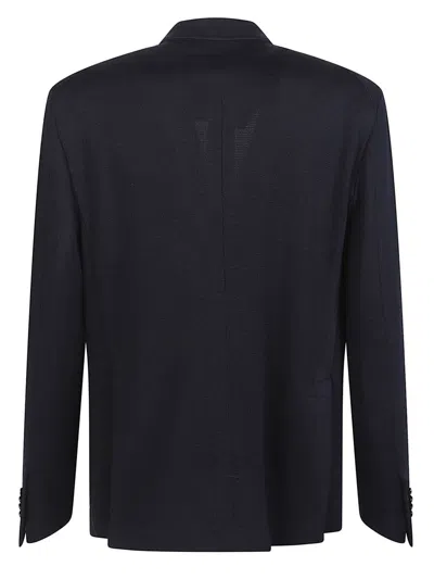 Tagliatore Montecarlo Double-breasted Jacket In Black