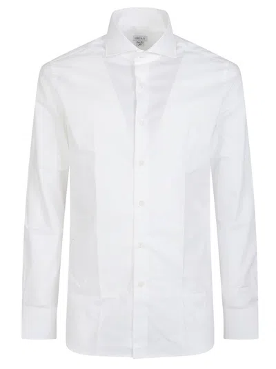 Orian Long-sleeved Cotton Shirt In White