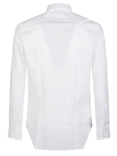 Orian Long-sleeved Cotton Shirt In White