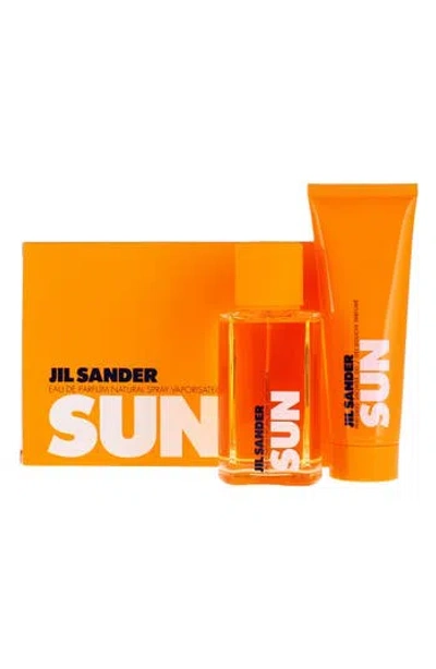 Jil Sander Sun Eau De Parfum Set $65 Value In Orange
