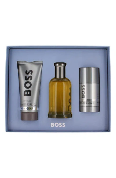 Hugo Boss Hugo Bottled Eau De Toilette Set In Multi