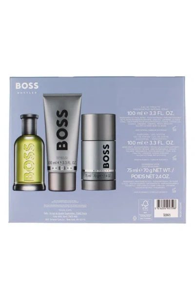 Hugo Boss Hugo Bottled Eau De Toilette Set In Multi