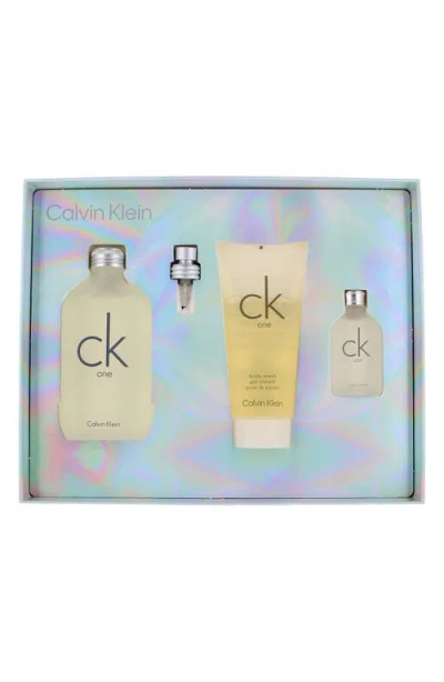Calvin Klein Ck One 3-piece Gift Set $90 Value In Multi