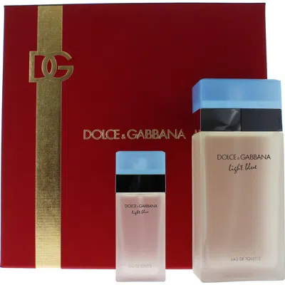Dolce & Gabbana Dolce&gabbana Light Blue Eau De Toilette Set $225 Value In Multi