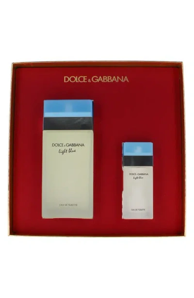 Dolce & Gabbana Dolce&gabbana Light Blue Eau De Toilette Set $225 Value In Multi