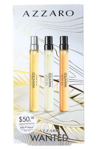 Azzaro Fragrance Trio $90 Value In Multi
