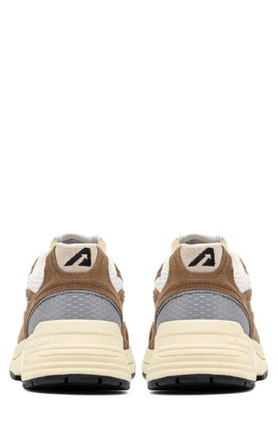 Autry Hyperway Suede And Mesh Low-top Sneakers In Multi