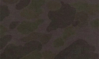 Carhartt Work In Progress Duck Detroit Camo Organic Cotton Canvas Zip Jacket In Black