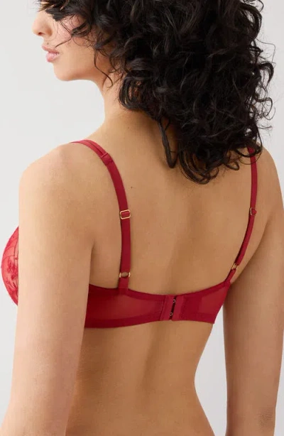 Wacoal Midnight Soiree Underwire Bra In Red
