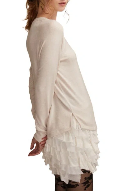 Lucky Brand Long Sleeve Crewneck T-shirt In Neutral