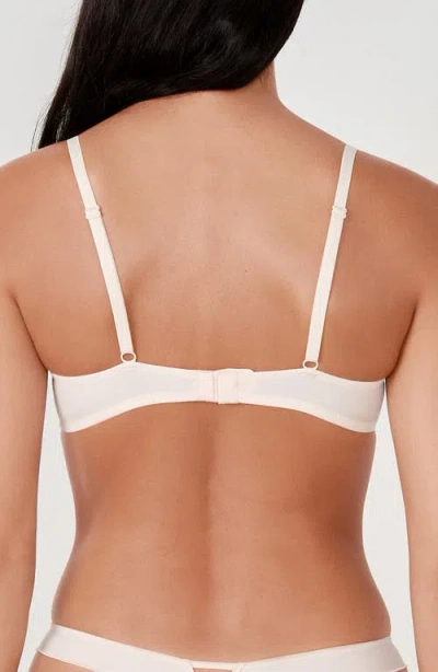 Etam Ravissante Underwire Balconette Bra In White