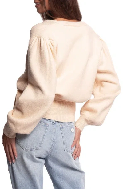 Petal And Pup Petal & Pup Abbey Wrap Cardigan In White