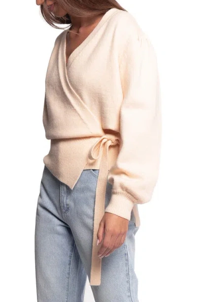 Petal And Pup Petal & Pup Abbey Wrap Cardigan In White