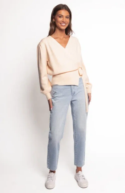 Petal And Pup Petal & Pup Abbey Wrap Cardigan In White