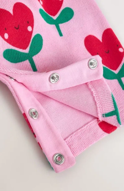 Next Flower Heart Overalls & Bodysuit Set In Multi