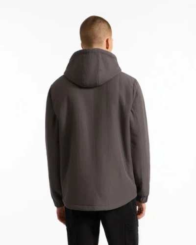 Ecko Unltd . Simple Confidence Shearling Lined Jacket In Gray