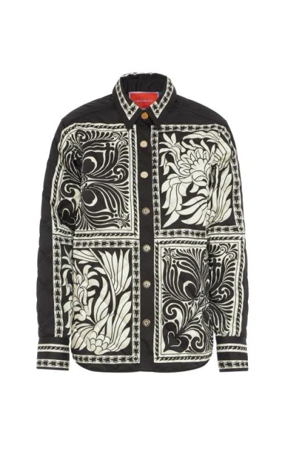 La Doublej Iris Shirt Jacket In Black
