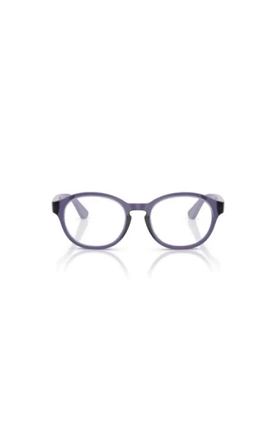 Vogue Eyewear 45mm Phantos Optical Glasses In Black