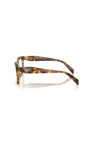 Prada Square-frame Tortoiseshell Glasses In Brown